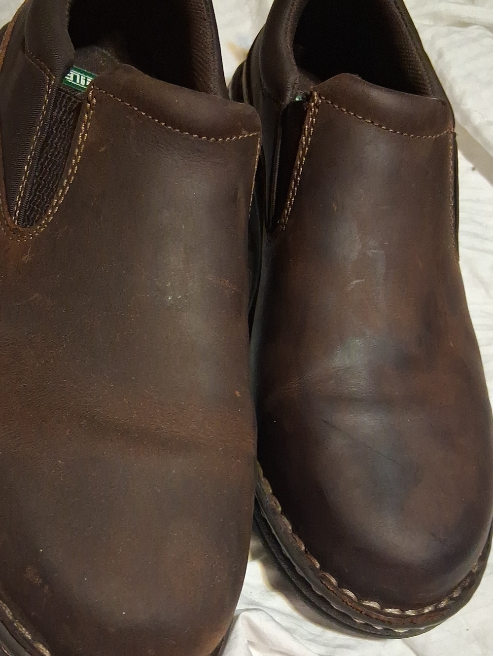 Ariat Traverse Dark Brown Leather Slip-On Loafers Ladies 11M